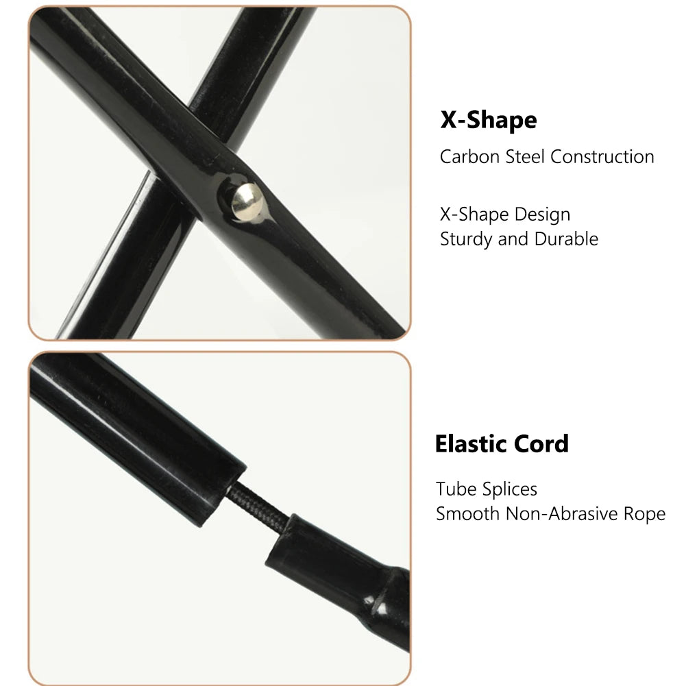 Folding stool for outdoor leisure, camping, and hiking fishing trips, convenient shoulder bag style portable stool for storage