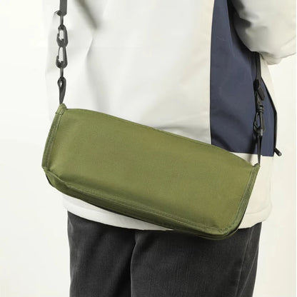 Folding stool for outdoor leisure, camping, and hiking fishing trips, convenient shoulder bag style portable stool for storage