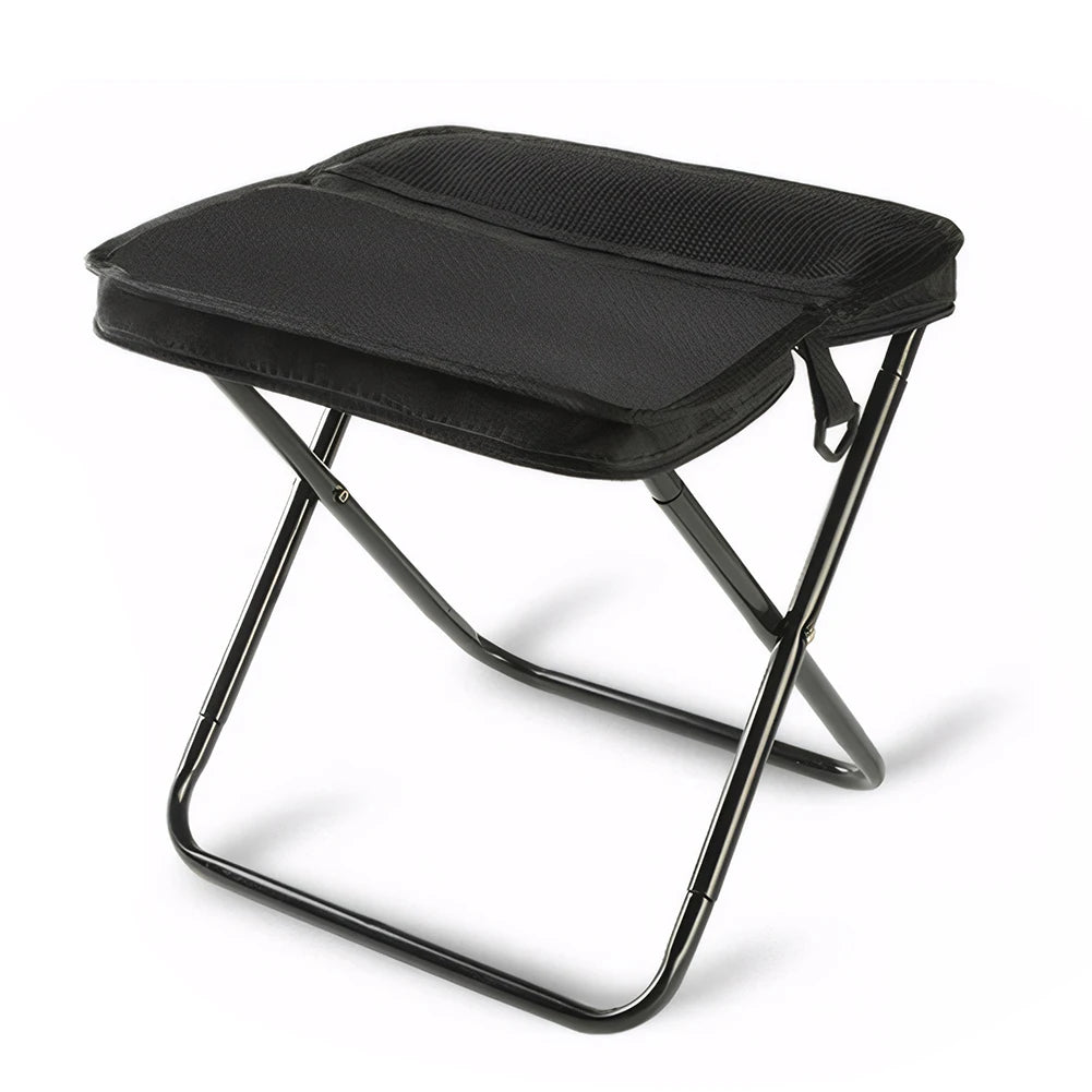 Folding stool for outdoor leisure, camping, and hiking fishing trips, convenient shoulder bag style portable stool for storage