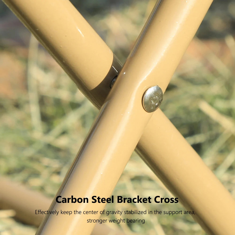 Folding stool for outdoor leisure, camping, and hiking fishing trips, convenient shoulder bag style portable stool for storage